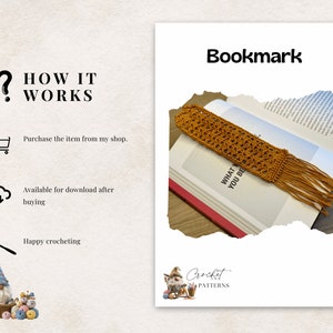 crochet bookmark