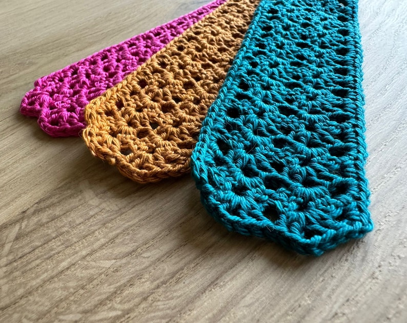 crochet bookmark