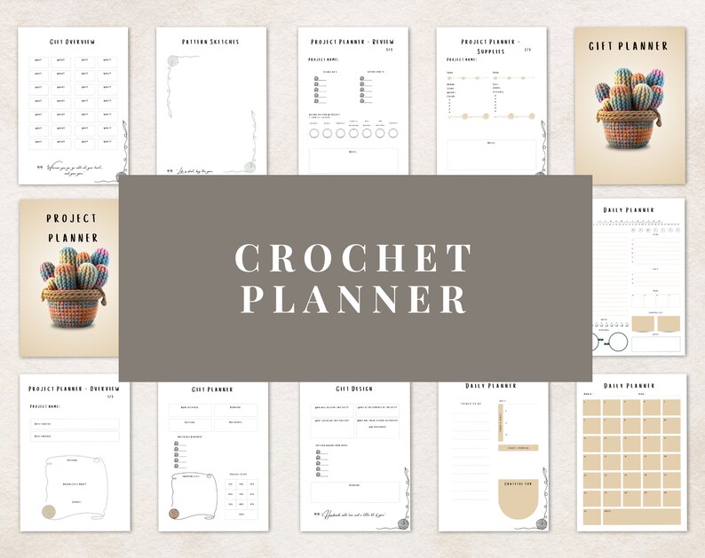 crochet planner