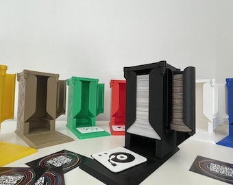 Hit-Helper – Hitster Tower | Card & Smartphone Holder Compatible with Hitster | Accessories for Better Overview in Music Games