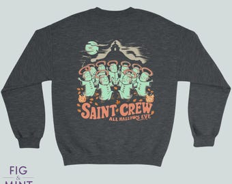 All Hallows Eve Sweatshirt, Retro Christian Halloween Sweatshirt, All Saints' Day, Vintage Christian Shirt, Christian Gift, Catholic Gift