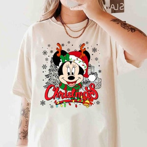 Christmas Disney Characters Matching Sweatshirt, Mickey And Friends Christmas Party Shirts, Disney Holiday Shirts, Disney Family 2024 Shirts