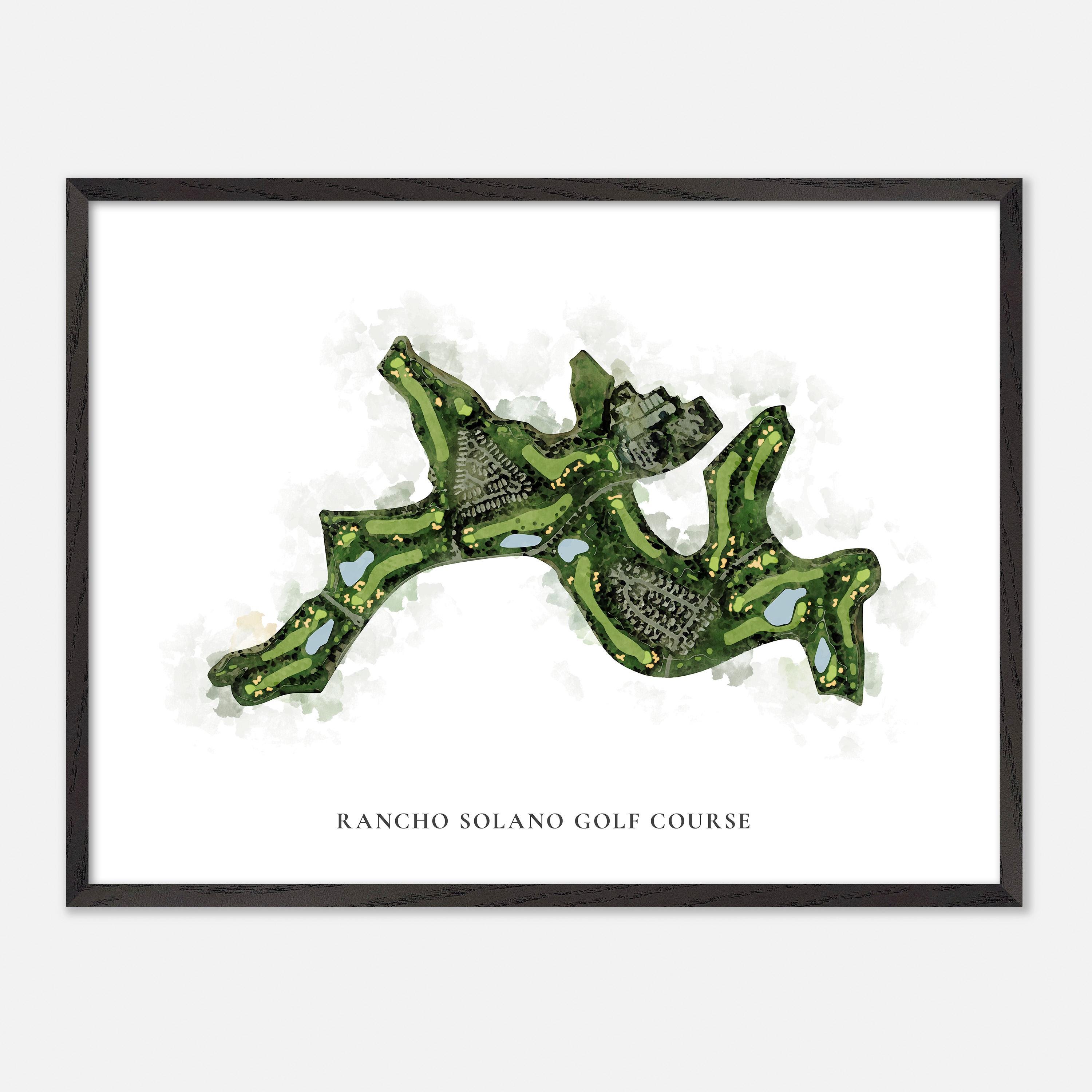 Rancho Solano Golf Course in Fairfield, California - Classic Watercolor Map  | Golfer Gift, Golf Wall Art, Golf Poster Print, Course Layout - Etsy  Ireland