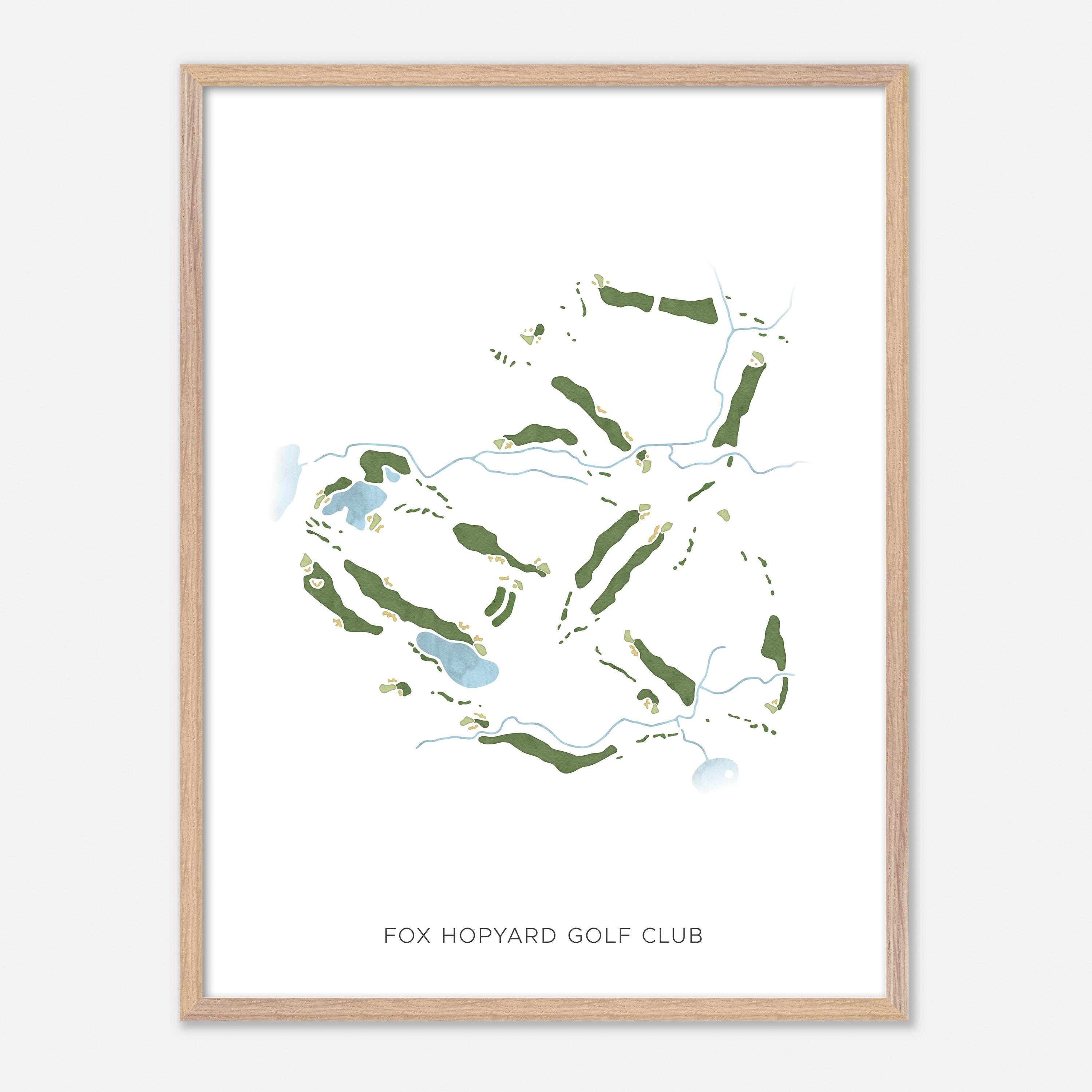 AOKI GOLF CLUB フレームアート Fox Hopyard Golf Club in East Haddam, Connecticut - Modern