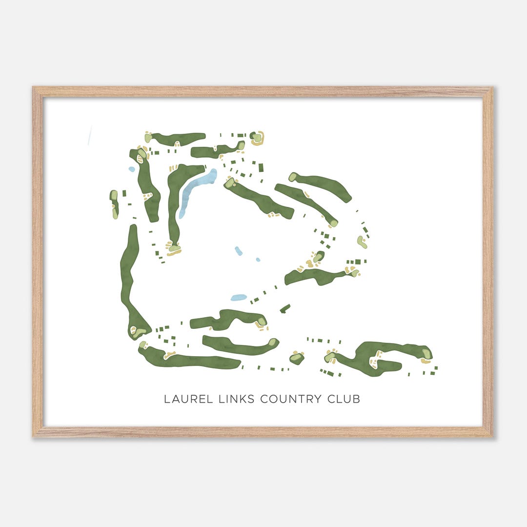 Laurel Links Country Club in Mattituck, New York - Moderne Aquarell ...