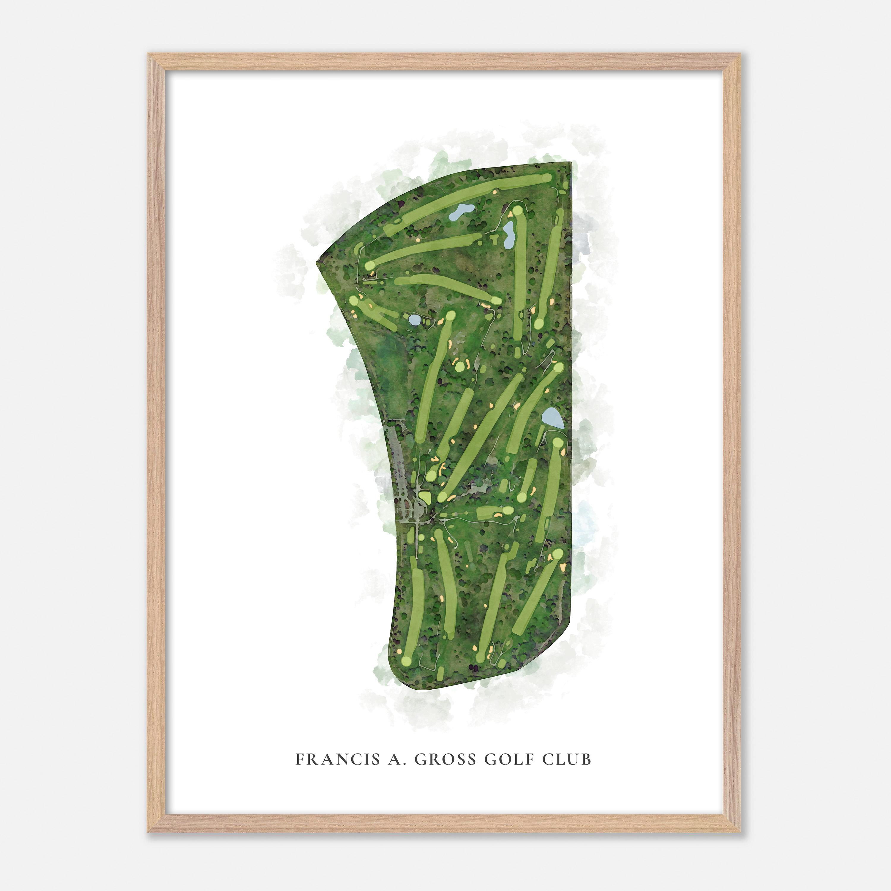 AOKI GOLF CLUB フレームアート Francis A. Gross Golf Club in 