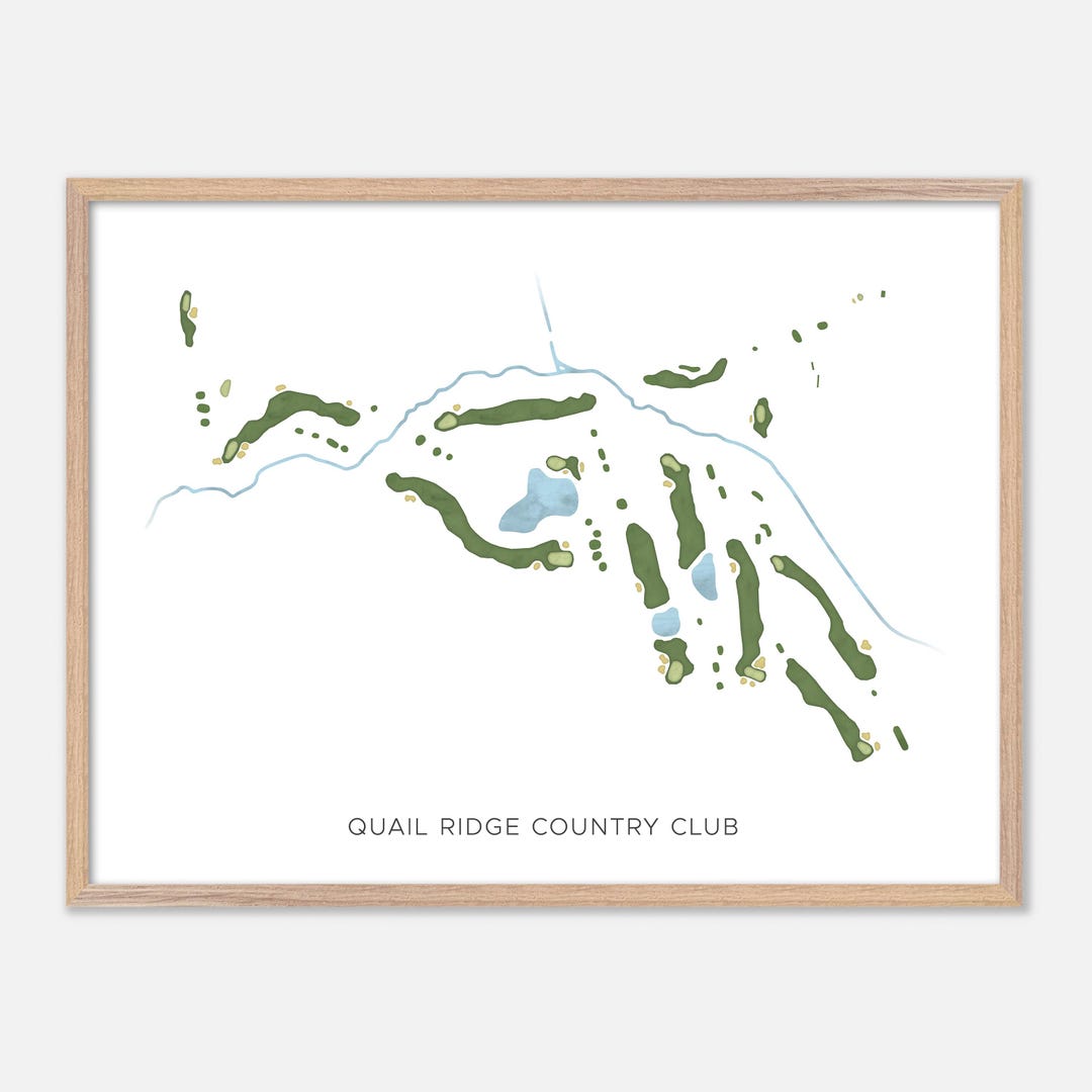 Quail Ridge Country Club in Acton, Massachusetts - Modern Watercolor ...