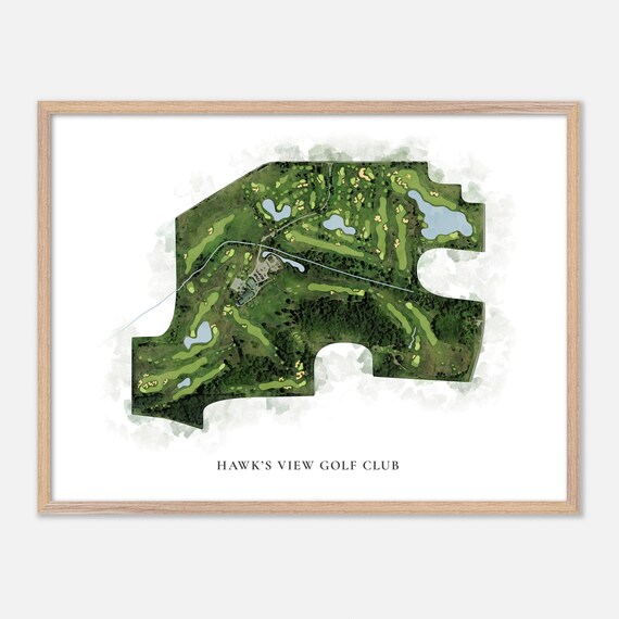 ⭐︎プロフィール読んで下さい⭐︎ ウィスコンシン州レイクジェニーバのホークスビューゴルフクラブ