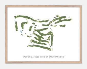San Francisco Golf Club - Impressionism Painting-effect Print Art