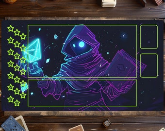 Lorcana Mat, Lorcana Card Game, Disney Playmat, MTG Accessories, Custom Play Mat, Trading Card Game, Playmat With Zones