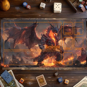 Tapis de jeu Magic The Gathering, Tapis de jeu magique, Tapis de jeu pour jeux de cartes, Accessoires MTG, Tapis de jeu personnalisé, Jeu de cartes à collectionner, Cadeau pour gamers
