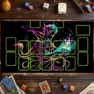 Tapis de jeu YuGiOh, tapis YuGiOh, tapis de jeu pour jeux de cartes, tapis de jeu TGC, tapis de jeu personnalisé, jeu de cartes à collectionner, cadeau pour gamers
