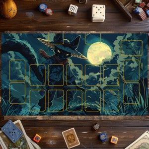 Tapis de jeu YuGiOh, tapis YuGiOh, tapis de jeu pour jeux de cartes, tapis de jeu TGC, tapis de jeu personnalisé, jeu de cartes à collectionner, cadeau pour gamers