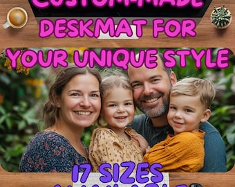 Custom Mouse Pad, Custom Desk Mat, Custom playmat, Personalized Mousepad, Personalized Desk Mat, Large Mouse Pad, Custom keyboard mat
