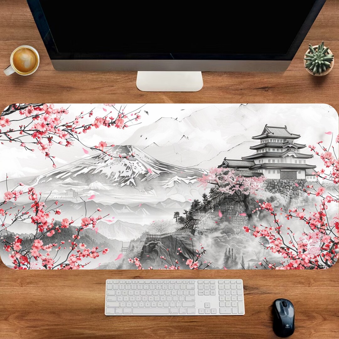 Tapis De Souris De Jeu XXL Inialiste Pour Carte Topographique, Tapis