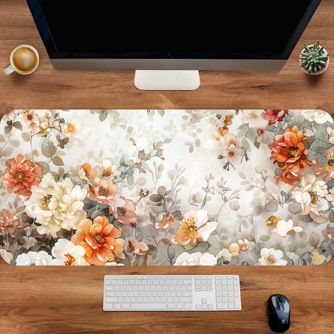 Floral Computer Mat This item is unavailable - Etsy