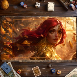 Tapis Lorcana, jeu de cartes Lorcana, tapis de jeu Princesses Disney, accessoires MTG, tapis de jeu personnalisé, jeu de cartes à collectionner, tapis de jeu avec zones