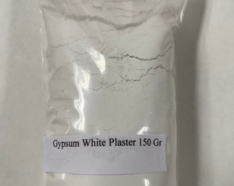 Plaster white gypsum powder 150Gr