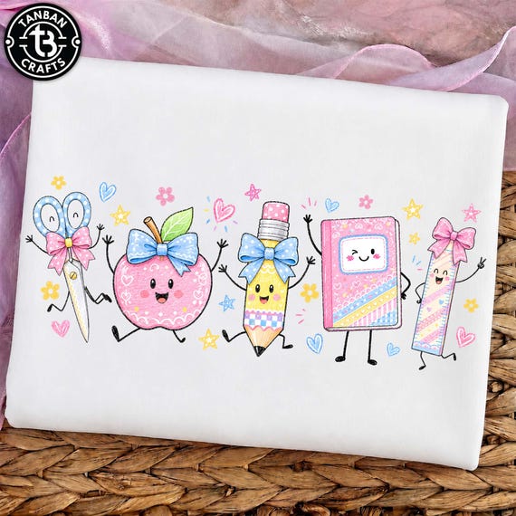 Pink School Doodle PNG, Teacher Life PNG, Be Kind Teacher Shirt Design, Kid Girl  Back to School PNG, Elementary Teacher Png