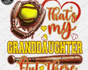 Quella è mia nipote là fuori Png, Numero giocatore di softball personalizzato Png, Nonna di softball Png, Festa della mamma Png, Amante del softball Png