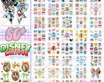 Coquette Bow Cartoon Png bundle,  Princess Coquette Bow Png, Princess Png, Princess Magical Castle Bow Shirt Png, Family Vacation Png