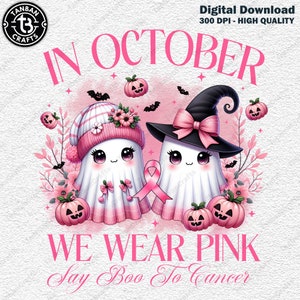 Say Boo To Cancer Png, Breast Cancer Awareness Png, Coquette Breast Cancer Png, Awareness Ribbon Png, Pink Ribbon Png, Stronger Than Cancer