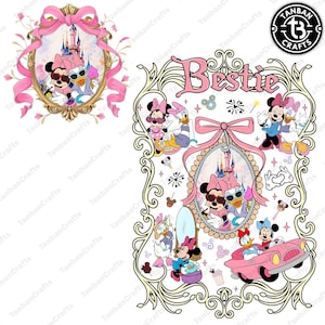 Best Friends Forever Shirt Png, Bestie Shirt Png, Friendship Mirror Png, Gift for My Best Friend Png, Girls Trip Holiday 2025 Png