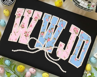 Faux Pearl WWJD PNG, Jesus png Girly Coquette Christian Shirt Sublimation Design Faux Pearls Faith PNG Jesus Shirt Design Easter Spring
