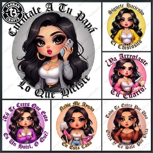5+ Mama Chingona Png Bundle, Funny Latina Mom Sayings Mother's Day Png, Gift For Mother Day Png, Chicano Moms Png
