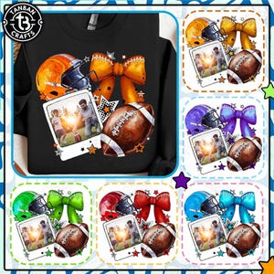 カスタムCanvaテンプレート フットボール写真挿入バンドルPng、トレンドPng、フットボールママPng、コケットフットボールPng、フットボールCanvaPng、試合当日