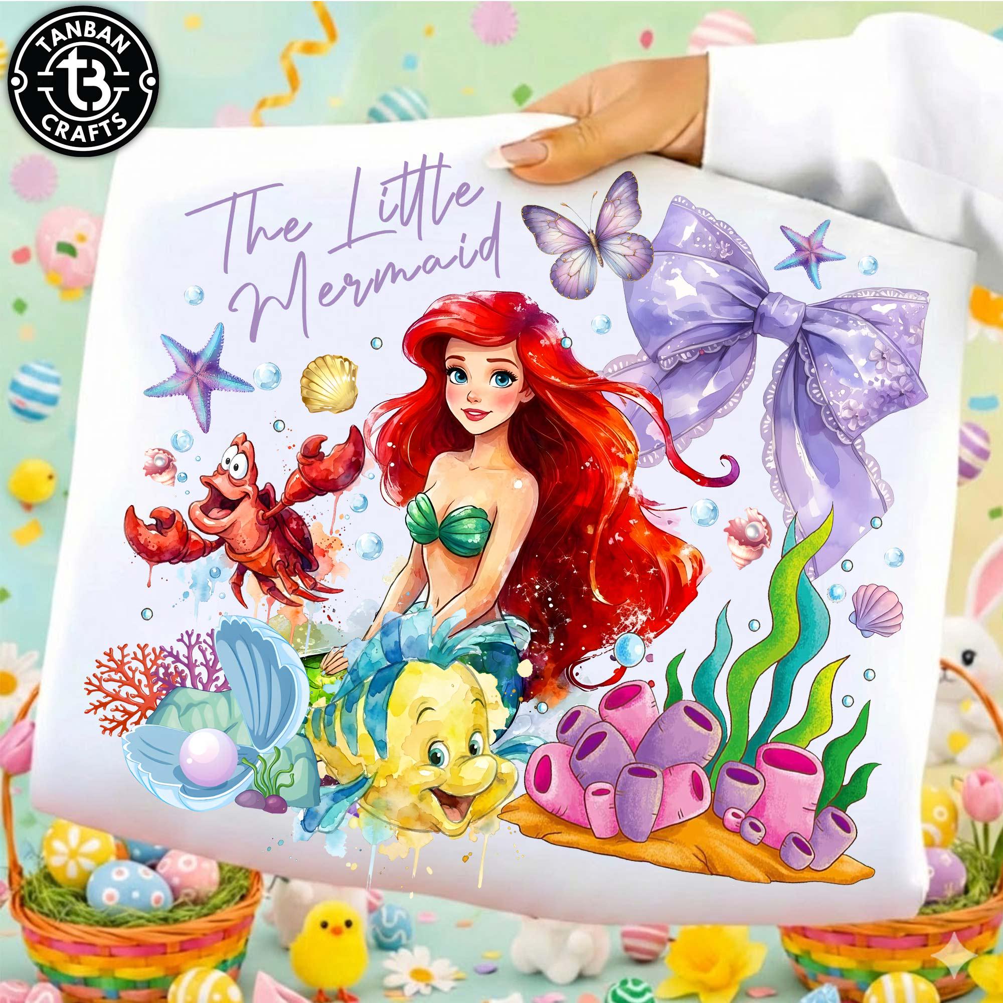 The Little Mermaid Mirror for Wall - Etsy