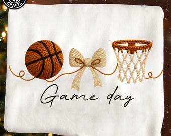 Giorno della partita di basket PNG, Basket in filato sintetico PNG, Basket all'uncinetto PNG, Lavoro a maglia digitale, Stagione di basket PNG, Mamma di basket PNG