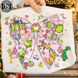 Movie Pink Green Character Png, Funny Xmas Png, Pink Movie Christmas Png, Christmas 90’s Movie Png, Christmas Friends Png