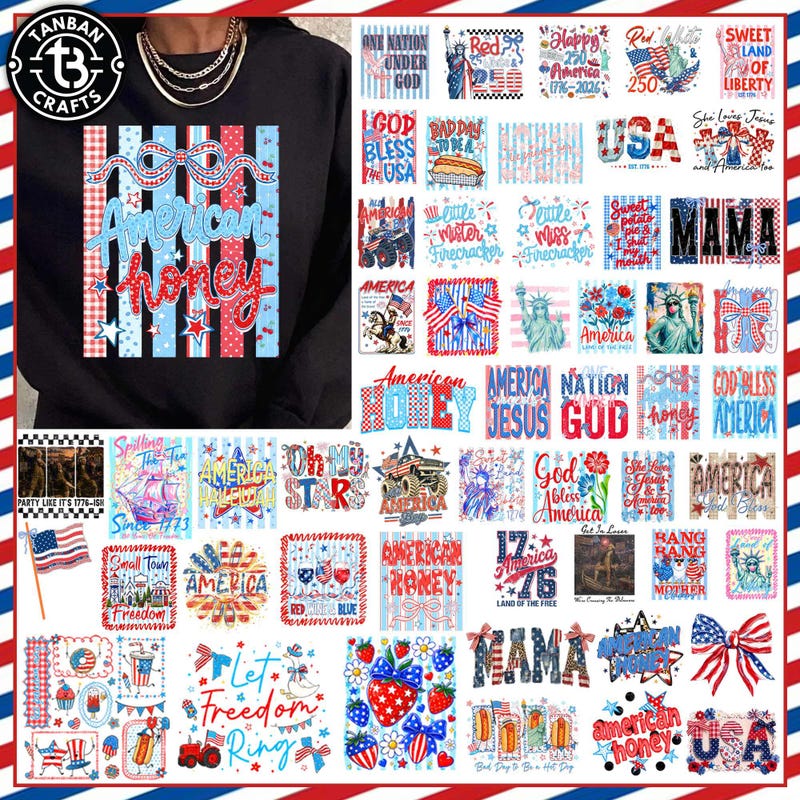 Stitch Fourth of July Dtf - Etsy