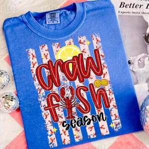 Louisiana Crawfish Png, Louisiana Seafood Png, Cajun Png, Funny Crawfish Png, Crawfish Season Preppy Png, Crawfish Preppy, Crawfish Season image 2