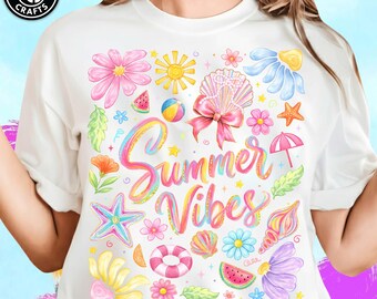 I Was Made For Happy Sunny Days PNG, Preppy Summer Shirt Sublimation, Summer Spring Girly Tee Design, Retro Beach Design, Summer Vibes Png