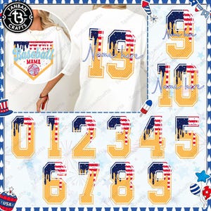 Baseball Mama Drip png, Baseball Ice Cream Drip png, Red White and Blue Drip, 4th July Drip png, Usa Baseball Png, Baseball Mom Dripping Png