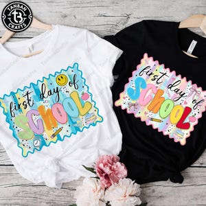 Boy Girl First Day Of School Png, Preppy Kids Back To School Png, We Back Teachers Png, Checkered, Coquette Teacher Pencil Bow, Sublimation
