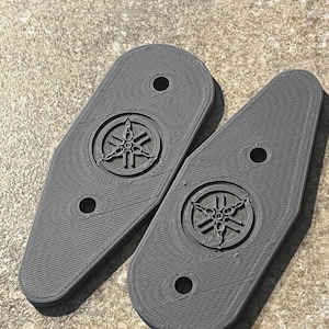 Mirror Block Off Blanking Plates Covers for Yamaha TMAX 500 (2008–2012)