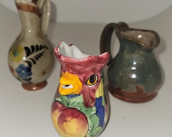 Small/Mini Clay Pitchers