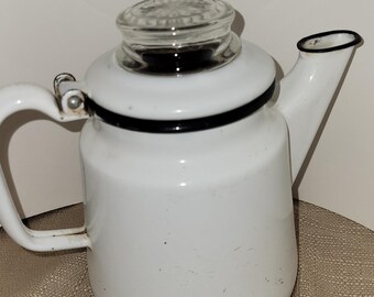 Enamaled Coffee Pot