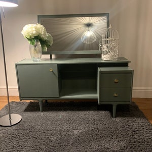 Dressing Table 1950s by Wrighton . Lovingly up cycled.