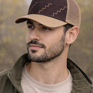 Gorra Zigzag (Kubi) – Ropa urbana moderna inspirada en el estilo Kufi – Ropa urbana cultural – Gorra islámica