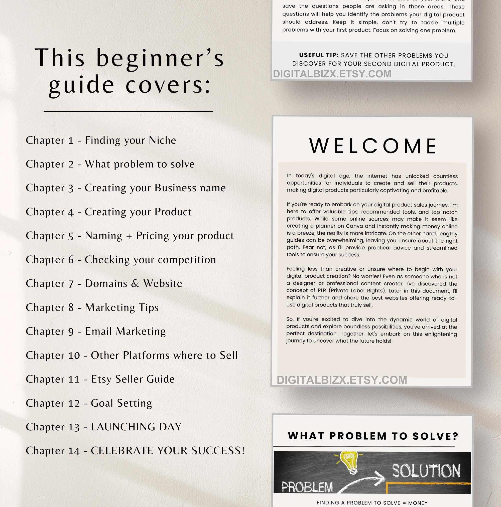 How to Create and Sell Digital Products Guide With Master Resell Rights ...
