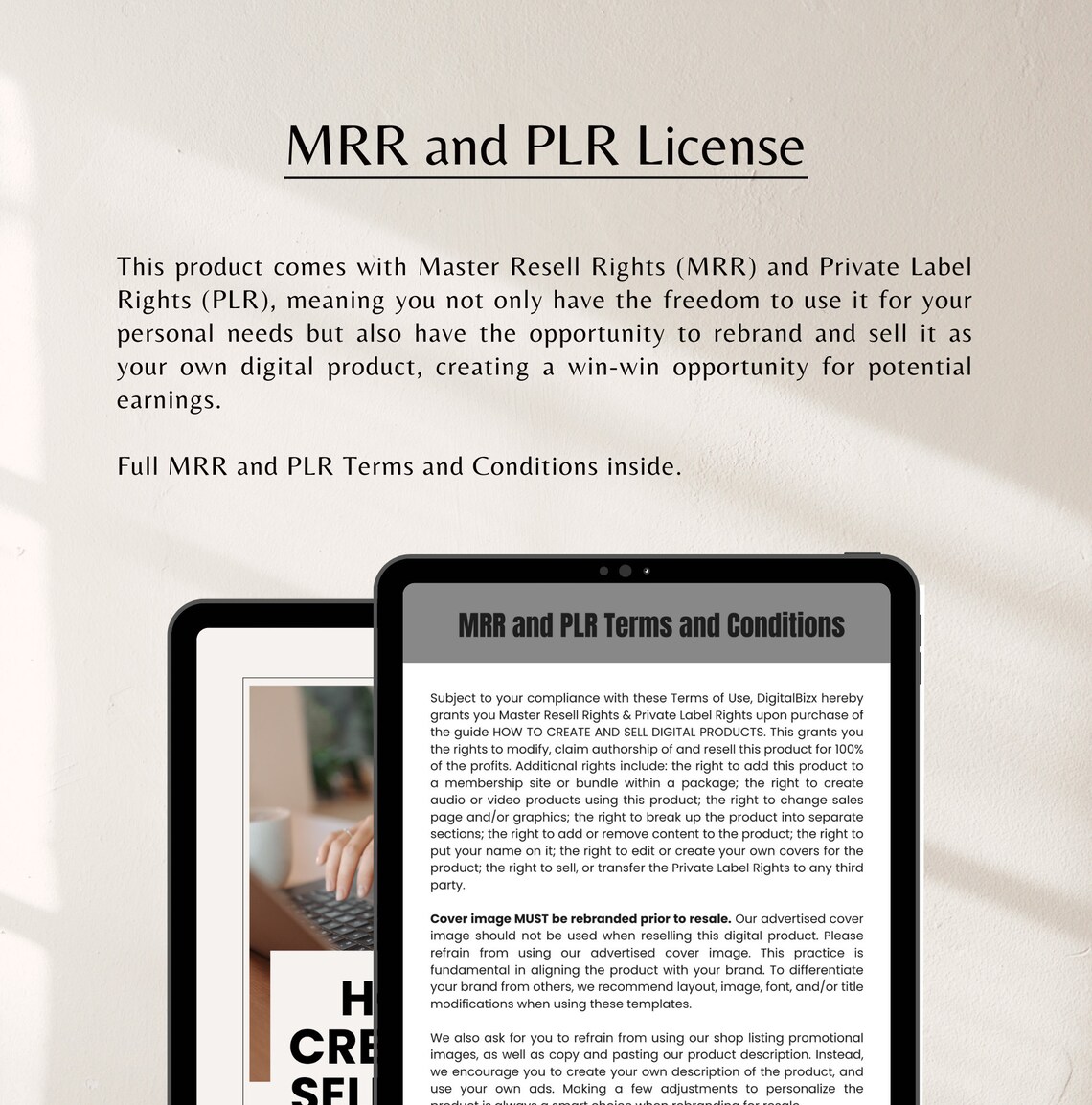 How to Create and Sell Digital Products Guide With Master Resell Rights ...