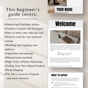 TikTok Marketing Guide w Master Resell Rights MRR and Private Label Rights PLR TikTok Guide Faceless Digital Marketing Simply Passive Income image 2