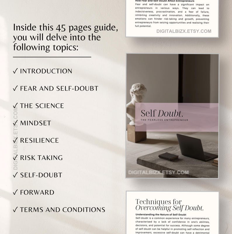 The Fearless Entrepreneur Overcome Self-doubt and Embrace Risk in ...