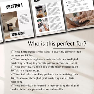 TikTok Marketing Guide w Master Resell Rights MRR and Private Label Rights PLR TikTok Guide Faceless Digital Marketing Simply Passive Income image 4
