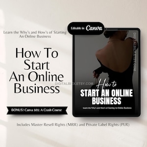 How to Start An Online Business Guide with Master Resell Rights MRR and PLR Resell Rights A Done for you guide to create a Passive Income