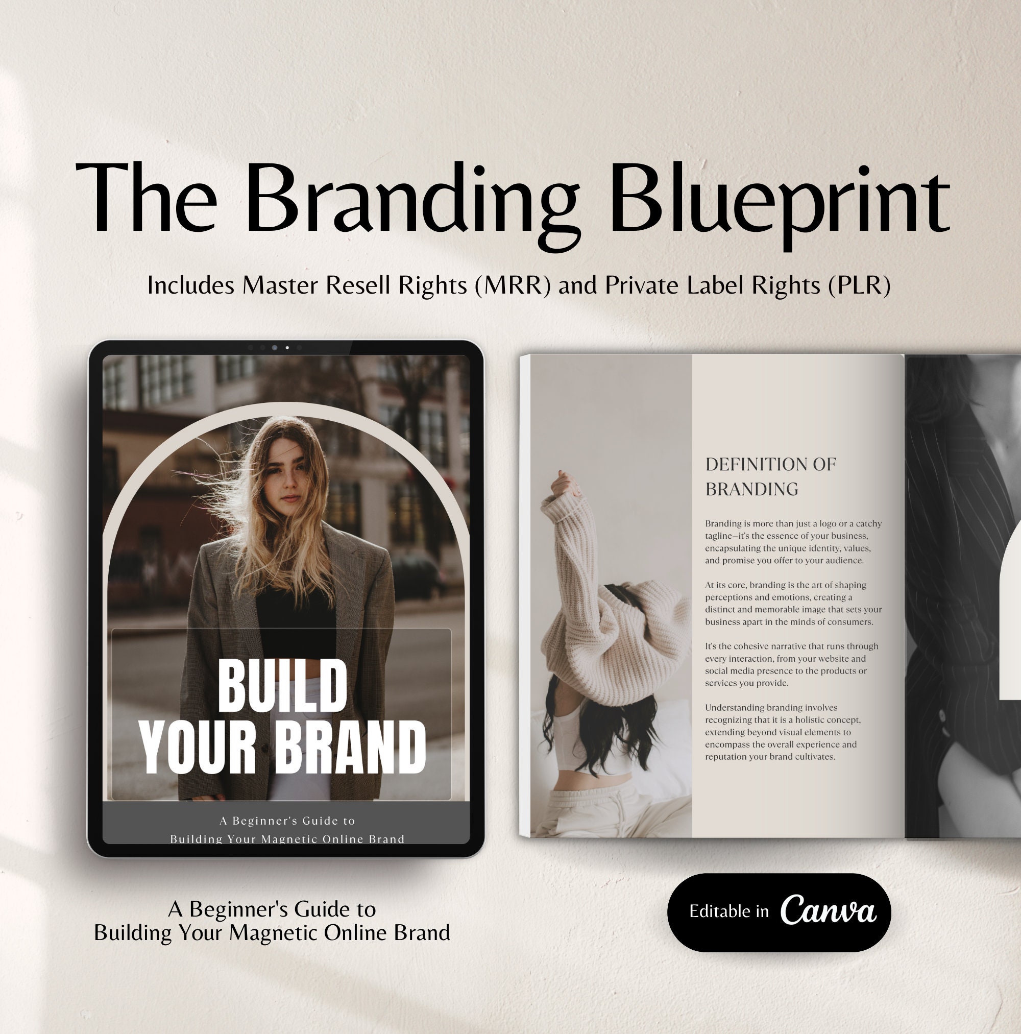The Branding Blueprint With Master Resell Rights MRR and Private Label ...